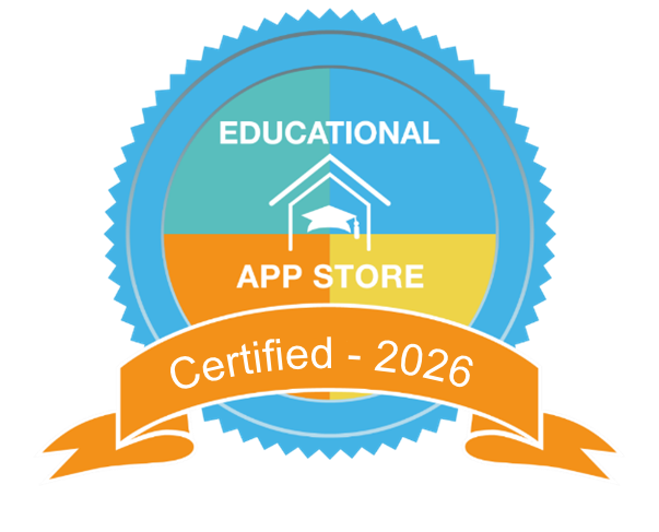 Certified by the Educational App Store